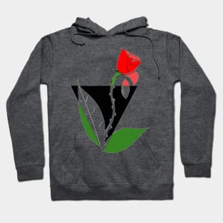 Triangle Rose Hoodie